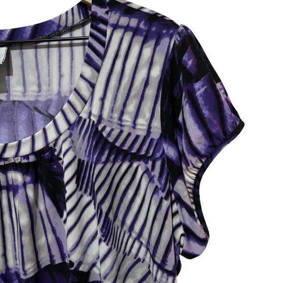 Worthington Woman Stretch Crew Neck Top Women's Size 1X - Picture 5 of 12